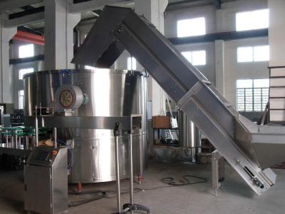 China Automatic PET Bottle Unscrambler Machines High Efficiency 4000BPH - 20000BPH for sale