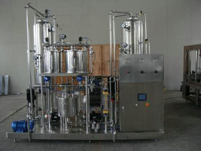 China Automatic Carbonated Drink Mixer for CO2 Gas Beverage / Soft Drink / Soda 3T - 18 Ton for sale