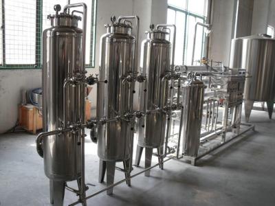 China Reverse Osmosis Purified Drinking Water Treatment Equipment with Stainless Steel Material for sale