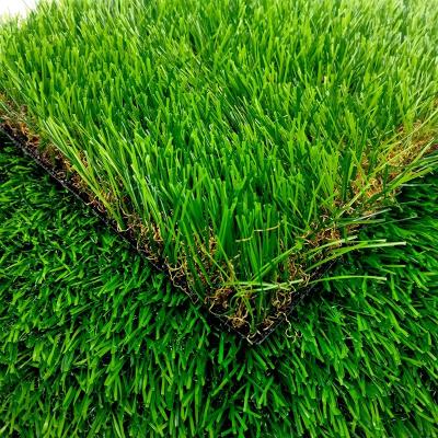 China Landscape And Sports Turf Synthetic Lawn Artificial Grass For Soccer Fields Carpet Green Carpet Gym for sale