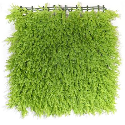 China Various Plants Wall Anti-UV Artificial Grass Mixed Boxwood Plant Wall For Indoor Decoration for sale