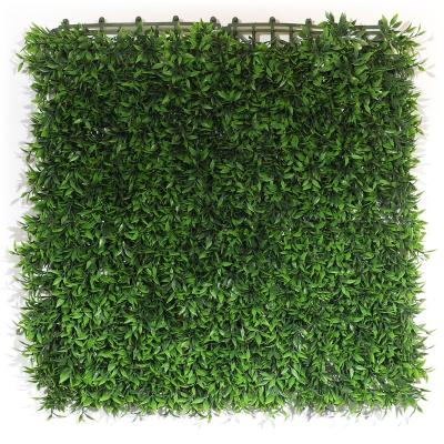 China Plant Wall Anti-UV Plants Protect Artificial Boxwood Wall Plant For Backyard Decoration for sale