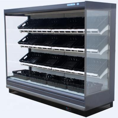 China DVM3720O2 Single-temperature commercial supermarket fruit and vegetable refrigerator for display for sale