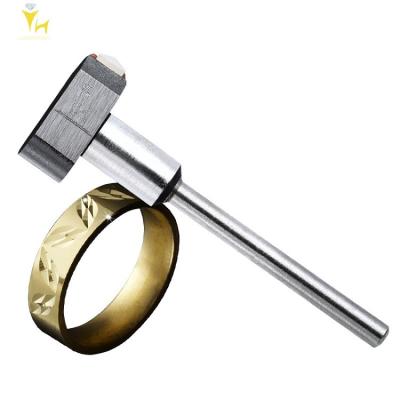 China High Hardness Jewelry PCD And MCD Diamond Tools V Shape Flywheel Grinding Wheel For Sharpening Stainless Steel Tools Jewelry Turning Making for sale