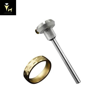 China High Hardness Jewelry Making MCD/PCD Diamond Tools Convex Hammer Head Flywheel Tools For Jewelry Cutting And Polishing for sale