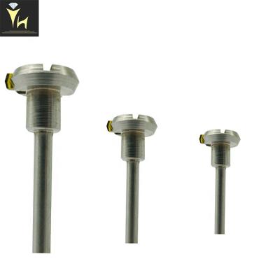 China High Quality High Hardness MCD& PCD Diamond Round Handwheel Head Tool For Jewelry Making End Mill Tool for sale