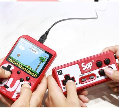 China Game Playing Wholesale SIP 800 in 1 TV Handheld Game Console Children's Retro Classic Handheld Game Console Double SIP Game Console for sale