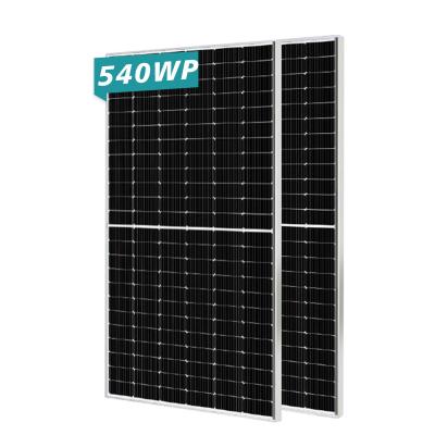 China Hours Solar Power System Power Solar Panel High Power 540WP Half Piece Photovoltaic Panel Photovoltaic Longi Solar Portatil 540w Panelmono for sale