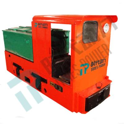 China Times Power Underground Mine Battery Locomotive For Sale Narrow Gauge 385Ah Electric Locomotive Locomotive Price for sale