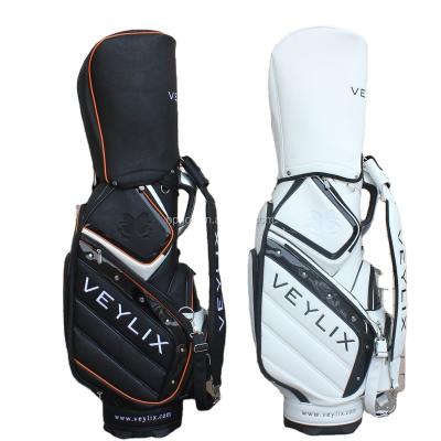 China New Design PU Golf Bag Cart Bag, Custom PU Leather Golf Bag for sale