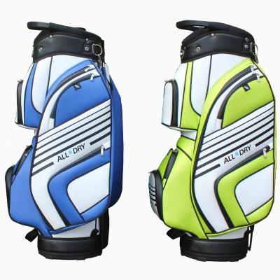 China Luxury Wholesale High Quality Hot Selling Golf Cart Bag Luxury Custom OEM Customized Logo Golf Bag With 7 Dividers for sale