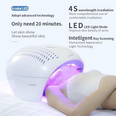 China Blood Vessels Removal 4 Colors LED Skin Rejuvenation PDT Equipment Led Light Therapy Device for sale