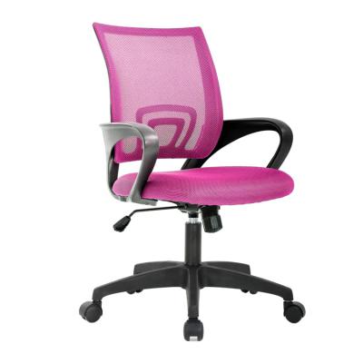 China (Size) Chrome Chair Design Adjustable Branded Rotating Seat Office Full Mesh Executive Black Chair (New) Supports Europe Pink Fixed Arm Stock Bazhou for sale