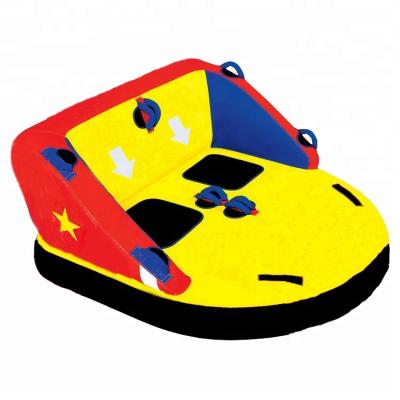 China Heavy duty PVC and imported towable tube Sofa For Fun Water Games 2 person high speed nylon inflatable river lake for sale