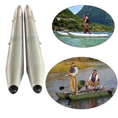 China Water Bike Custom Size PVC Banana Pontoons Heavy Duty Inflatable Float Tubes Float Pedal Boats No MOQ For Saltwater Bicycle Float Bike for sale