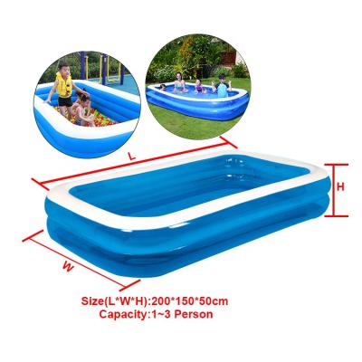 China Foldable and Portable Home Garden Inflatable Pool for Sale for sale