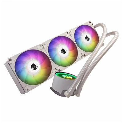 China High-performance CPU/Computer ARGB Case 360mm CPU Fan Water Cooling Splinter Fan Supports Intel and CPU Rig Heatsink Computer Case Fans AMD processing for sale