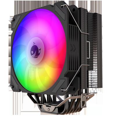 China Silent CPU/computer ARGB Heat Pipe Tower CPU Case 6 CPU Cooler 4pin ARGB 120mm Fan CPU Air Cooling Fan for LGA1700 1200 115x AMD AM4 for sale