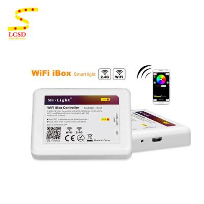 China 2.4G Wireless Control 5V Milight 2.4G WiFi Wireless iBox LED Controller for RGB RGBW LED Strip Smart Home for sale