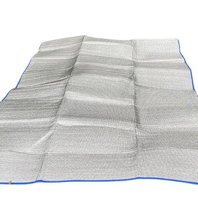 China Portability Hot Sale Waterproof Picnic Barbecue Camping Mat 1-2/2-3/3-4 Person Aluminum Moisture-proof Pad for sale