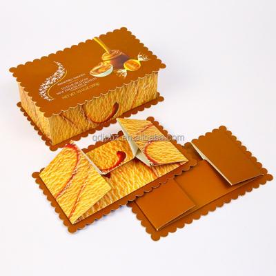 China 2021 Sale Origami Paper Box Fashion Style Display Paper Box Rigid Hot Chocolate for sale