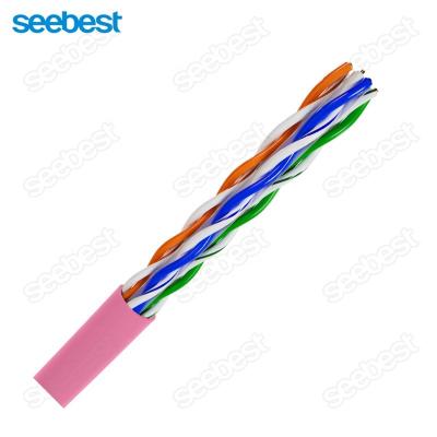 China Seebest Pass Flounder 305m 1000ft 4 Pair 24awg UTP Lan Cable Cat 6 Utp, Utp Cat6 BD-575 for sale