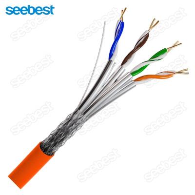 China SEEBEST Wholesalers SDTP Cat6a Cable Price Per Meter 305 Cat6a Cable 305m Roll Price , Cat6a Sftp Cable BD-575 for sale