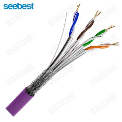 China SEEBEST Factory Directly Sell OEM Cheapest Price SFTP Cable 4 Pair Ethernet Cable Cat6 Cat8 , Cat6a BD-575 24AWG 1000ft for sale