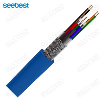 China Appliances High Quality UL2919 PVC Internal Wiring Twisted Data Cable 22AWG 24AWG 26AWG 28AWG 30AWG Multi Core Shielded Low Voltage Computer Cable for sale