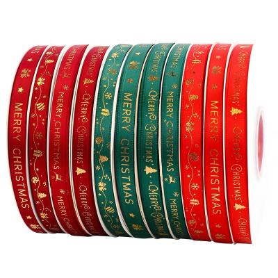 China High Tenacity Custom Logo Double Faced Ribbon Smooth Satin Christmas Gift 100% Silk Polyester Ribbon For Package for sale