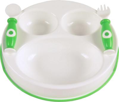 China Children's design round plastic cute eye-catching baby feeding set for sale