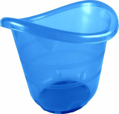 China High Quality Newborn Bath Bucket Bath Products Suitable For Newborns Transparent Color Baby Tubs for sale