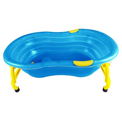 China Home Hotel Bathroom Wholesaler Sells High Quality Foldable Newborn Bathtub Baby Bath Tub With Stand for sale