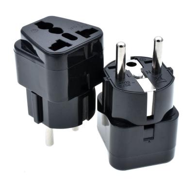 China Residential / Multipurpose Universal Germany Plug Adapter Travel AC Power Adapter To European EU Plug for sale