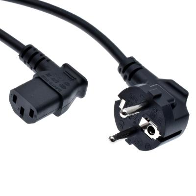 China High Quality Industrial Equipment Wingsun CE Certificated Wholesale 2 Prong Europe Power Plug Cable AC Power Cord For Computer for sale