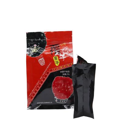 China Food Aluminum Foil Bag Printing Snack Package Plastic Without Zipper Bag Food Flat Bottom Pouch for sale