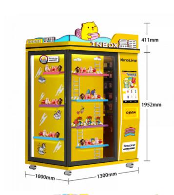 China Hotel Subway Station Shopping Mall Vendlife Non-refrigeration Vending Machine For Gift /Toy/Slippers for sale