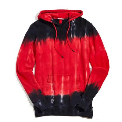 China Custom Made Metro Quality Anti-Wrinkle Mens Hoodies Mens French Tie Dye Cotton Terry Pullover 100% French Hoodies for sale