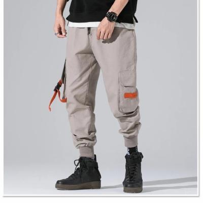 China custom Anti-wrinkle hip pop sweat pant newcomers fashion casual cargo pants high quality street joggers to use big pocket men pants for sale