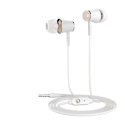 China In Ear Earbuds With Microphone Konfulon Noise Reduction 3.5 Mm Cable In Ear Headphones With MIC Headphones For Mobile Phone for sale