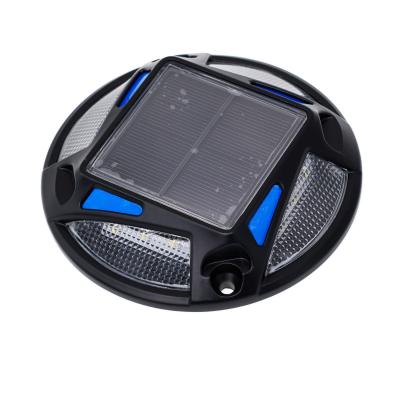 China IP68 Round LED Aluminum Alloy  Solar Road Studs Cat Eyes Road Mark use Park / Gargen for sale