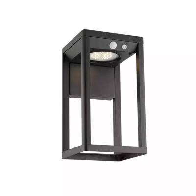 China High Brightness Solar Powered Garden Lights PIR Sensor Two Mode Night Lighting for sale