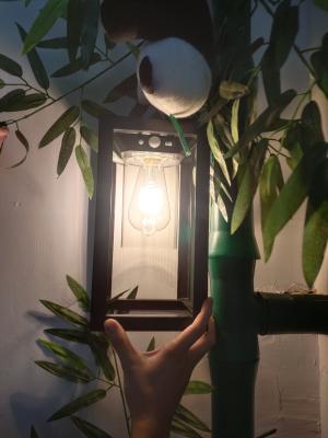 Cina Di fuori IP65 impermeabile recinzione giardino LED luci su e giù sensore solare luce da parete in vendita