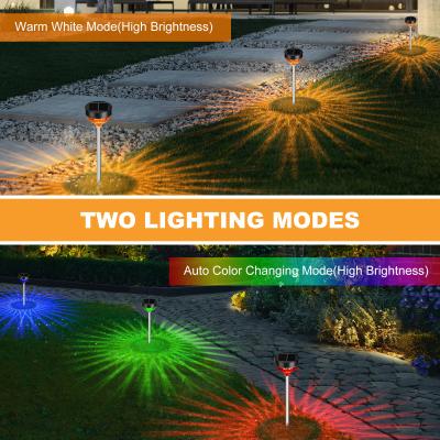 中国 ABS PC ソーラーガーデンライト ホットホワイト/クールホワイト/RGB 安定/呼吸 LED 20 時間稼働時間 販売のため