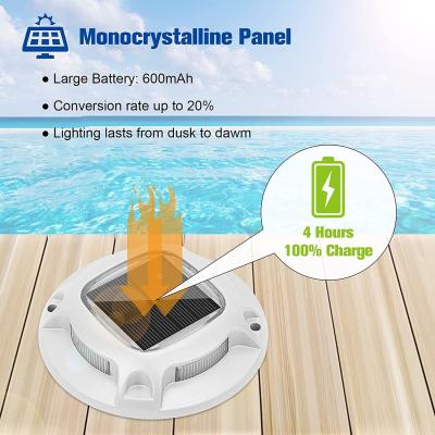 China IP67 Aluminum PC Waterproof Solar Dock Light  / Aluminum Solar Light for sale