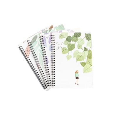 China 2021 Wholesale Printed Sublimation Blank A5 Spiral Notebook Inscribed Logo Notebook Custom Made for sale