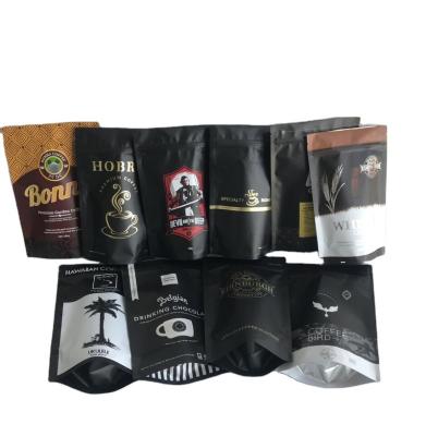 China Food Grade Moisture Proof Resealable Plastic Zip Lock Holder Up Pouch Packaging Bag For Nut Coffee Cookie Bread for sale