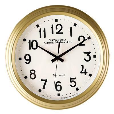 China Custom 12 Inch Plastic Wall Clock Antique Style Wall Clock Custom Made Plastic Wall Clocks for sale