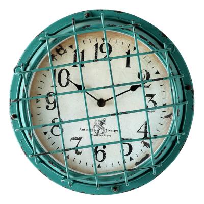 China Outdoor Garden Wall Style Metal Garden Clock Antique Custom Clock Style New For Brand Customized for sale