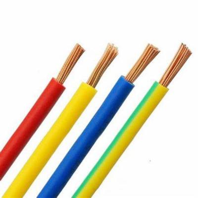 China Hot Sale Underground Copper Cable Wire 1.5/2.5/4/6 mm Flexible Single Core Roll Factory Direct Selling for sale